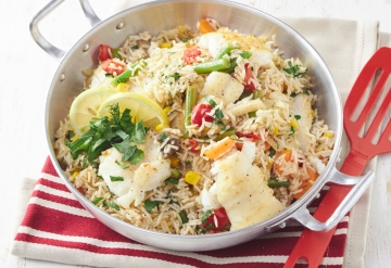 Fr: Fischpfanne mit Gemüse