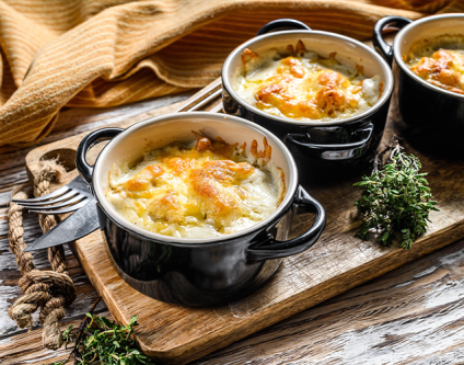 Do: Nudel-Schinken-Gratin 