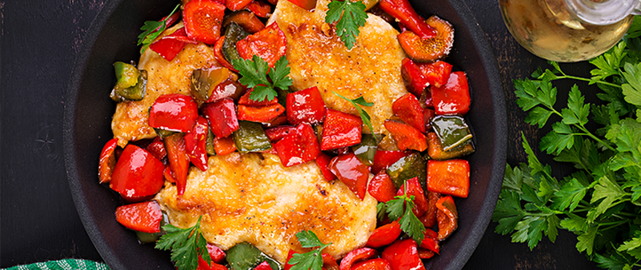 Di: Geflügel-Gemüse-Pfanne