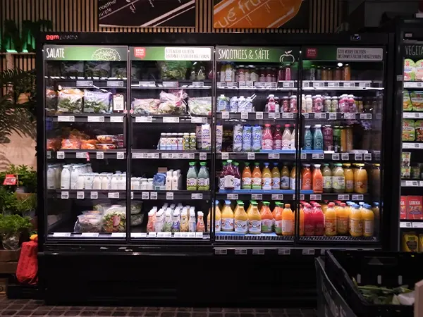 Rewe Langgöns Kühlregal
