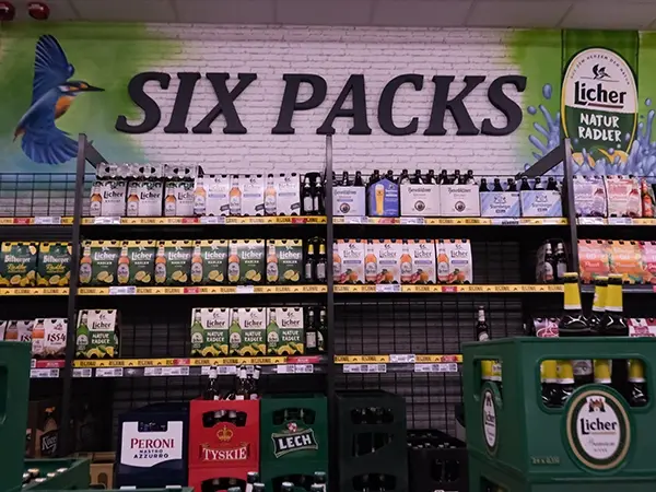 Rewe Langgöns Getränkemarkt Innen